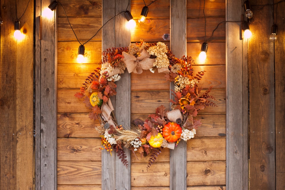 autumnal wreath